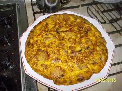 Tortilla con criadillas de tierra