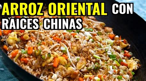 Ingredientes frescos para arroz con raíces chinas