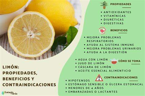 Infografía sobre los beneficios de la pimienta y el limón