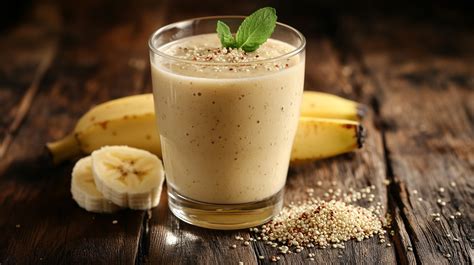 Proceso de preparación de un batido vegano