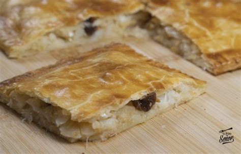 Empanada de bacalao lista para hornear