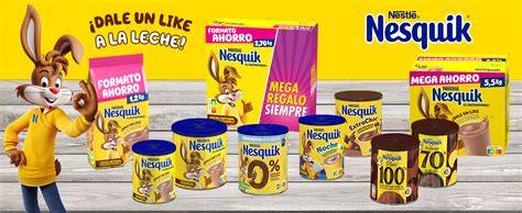 Variedad de productos Nesquik