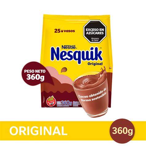 Diferentes formatos de Nesquik