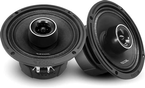 Altavoces coaxiales con parrilla de montaje en superficie