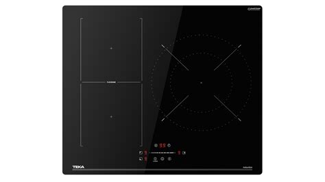 Placa de inducción Teka con superficie de cristal