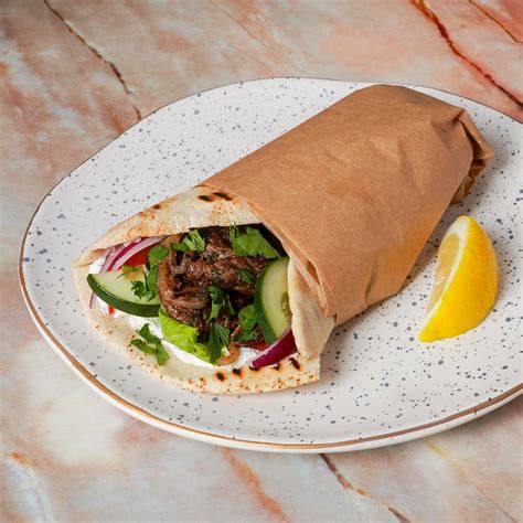 Shawarma de cordero tradicional