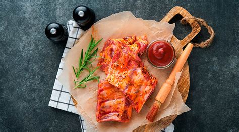 Ingredientes para adobar costillas de cerdo