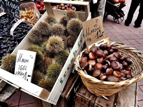 Mercado de productos de otoño en Nerja