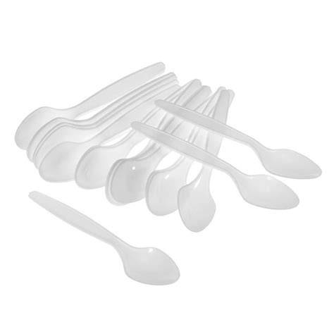 Cucharas desechables de varios materiales