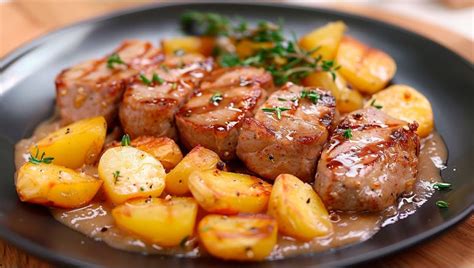 Solomillo de cerdo jugoso