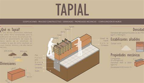 Inspección de un muro de tapial