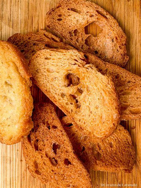 Pan payés tostado y listo para preparar pan tumaca