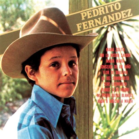 Pedrito Fernández en su infancia, vestido de charro