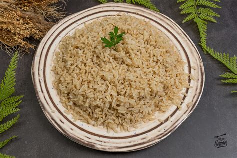 Preparación de arroz integral en estuche de vapor