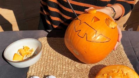 Herramientas necesarias para tallar una calabaza de Halloween