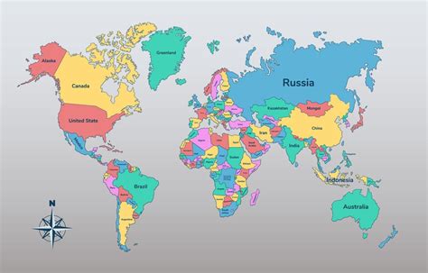 Mapa mundial de los países donde se vende La Vaca que Ríe