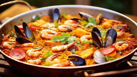 Variedades de paella española
