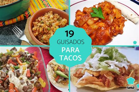 Variedad de guisados para tacos