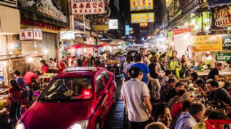Mercado callejero en Bangkok