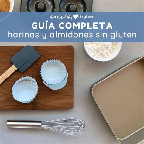 esquema de ingredientes para pan sin gluten: harinas, almidones y aglutinantes