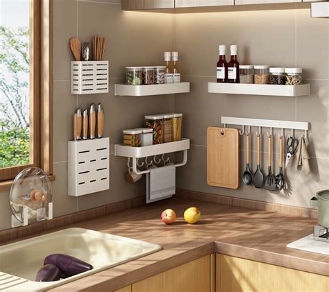 Accesorios de cocina apilables para almacenamiento