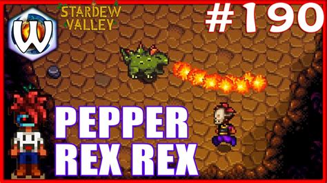 Pimienta Rex en Stardew Valley