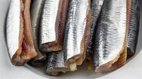 Boquerones limpios para marinar