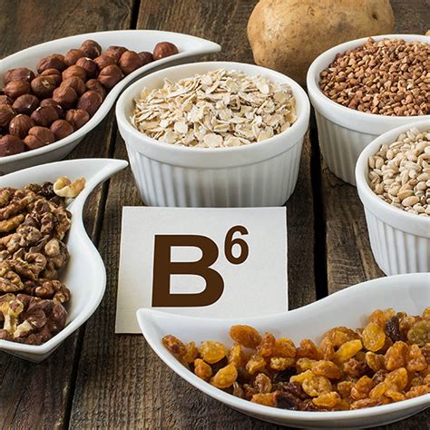 Imagen de diferentes suplementos de Vitamina B6