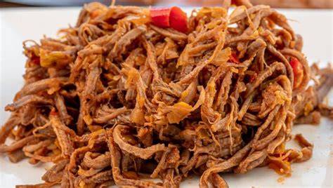 Carne de cocido desmenuzada