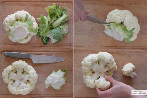 Coliflor fresca en floretes