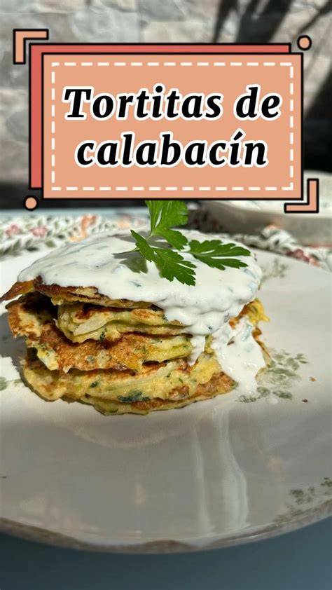 Tabla de ingredientes y variaciones para tortitas de calabacín