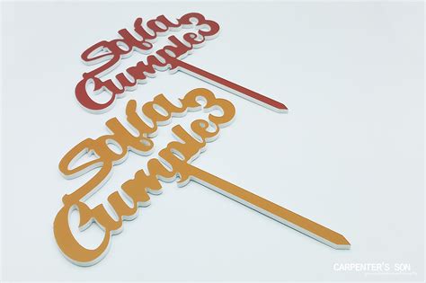 Ejemplos de cake toppers personalizados