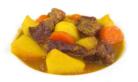 Guiso de ternera con chorizo, patatas y calabaza