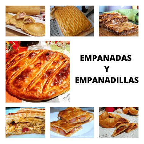 Variedad de empanadas y empanadillas saladas