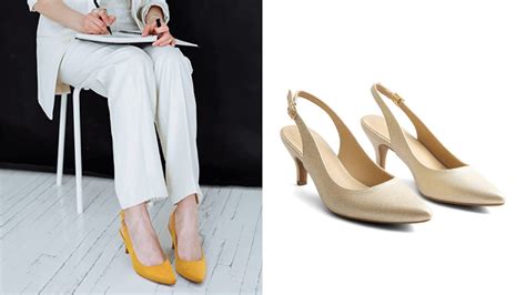 Zapatos de tacón cómodos y elegantes para mujer.