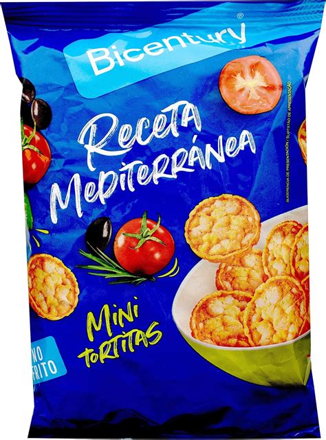 Mini tortitas Bicentury con sabor mediterráneo