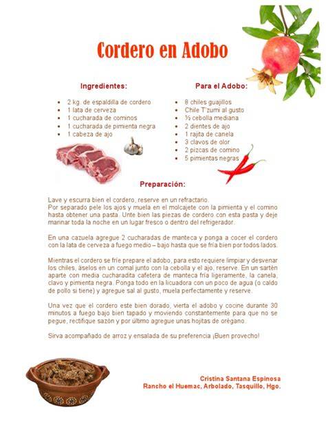 Especias para adobo de cordero
