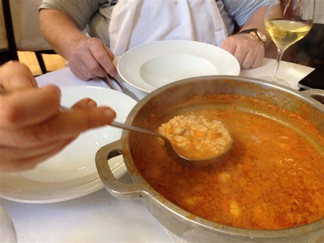 Arroz caldoso servido