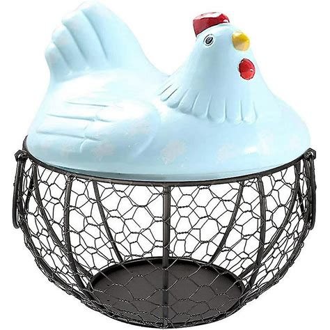 Cesta de huevos de gallina Wyandotte