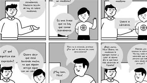 Ejemplo de diseño de página con múltiples viñetas de diferentes tamaños
