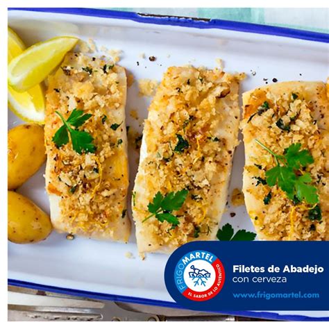 Filetes de abadejo adobados con especias