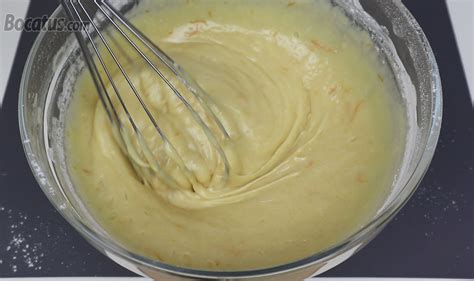 Masa de magdalenas en reposo