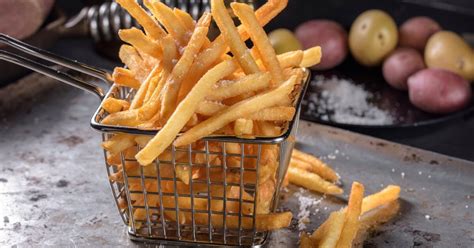 Infografía sobre el origen de las papas fritas