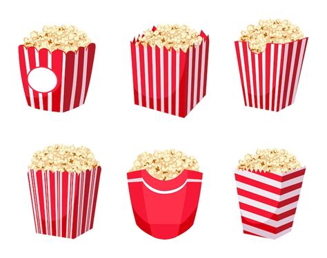 Colección de cubos de palomitas temáticos de películas