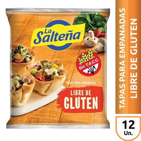 Imagen de tapas de empanadas sin gluten de La Salteña