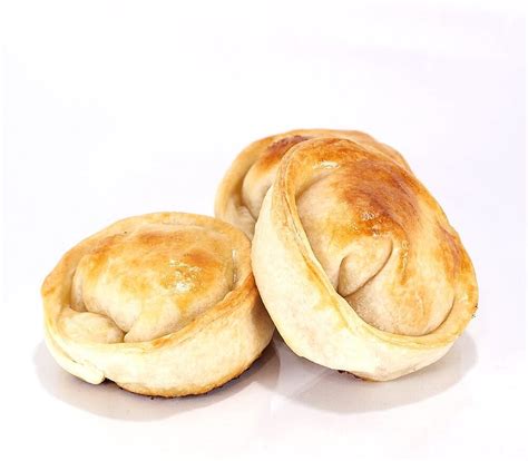 Detalle de un repulgue de empanada