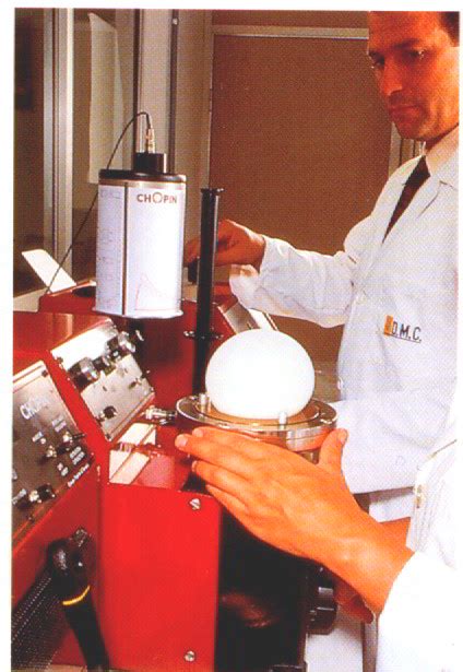 Esquema del funcionamiento del alveógrafo Chopin