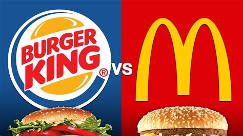 Logotipos de Burger King y McDonald's fusionados