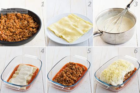 Pasos para montar una lasaña de patata y carne