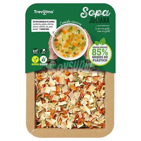Supermercados donde encontrar Sopa Juliana Trevijano